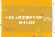 sls是什么意思(国家开发银行csls是什么意思)