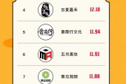 短视频排榜(短视频节目排行榜)