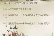 市场营销教学视频(市场营销优质课视频)