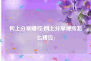网上分享赚钱(网上分享视频怎么赚钱)