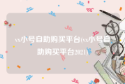vx小号自助购买平台(vx小号自助购买平台2021)