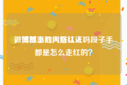 微博故事红人好认证吗
，微博上的网络红人、段子手都是怎么走红的？