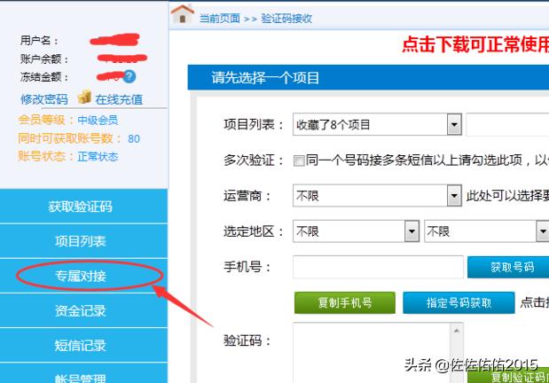 手机验证码接收平台如何创建专属对接？