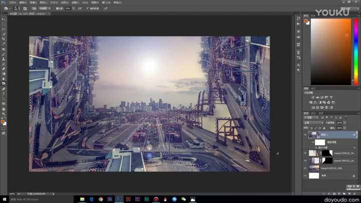 ps立体效果