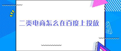 二类电商是什么意思