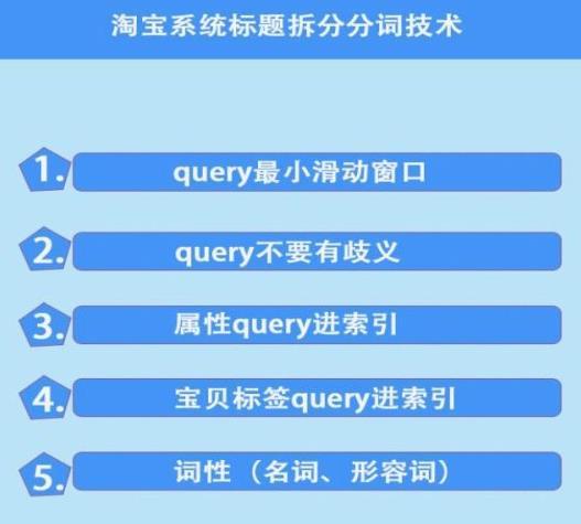 淘宝搜索引擎优化