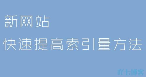 网站快速提高排名