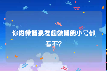 你们微博小号怎么买的
，为什么我发的微博用小号都看不？