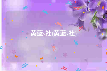 黄蓝v社(黄蓝v社)