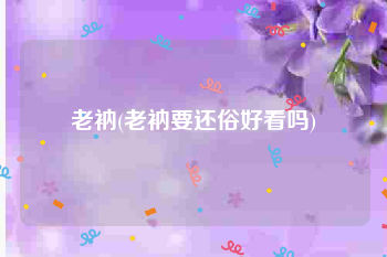 老衲(老衲要还俗好看吗)