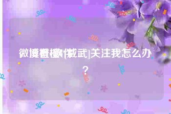 微博橙v软件
，没有橙V[威武]关注我怎么办？