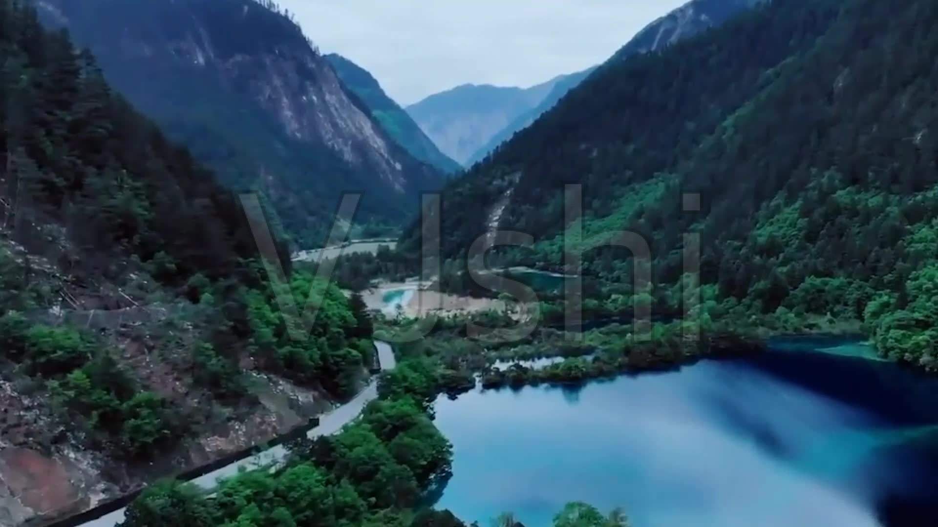 九寨沟景区宣传视频(九寨沟风景区视频播放)