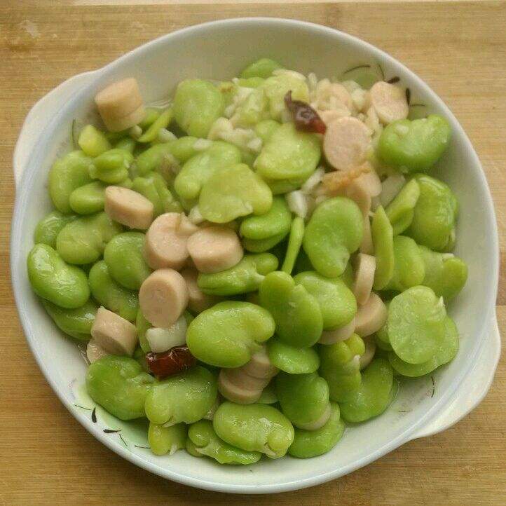 干锅蚕豆的做法视频(干锅蚕豆的做法视频教程)