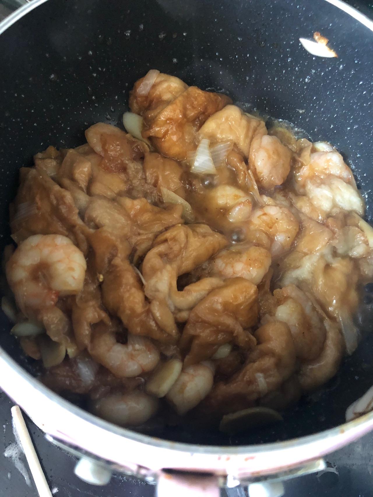 虾仁面筋的做法视频(虾仁面筋的做法视频教程)