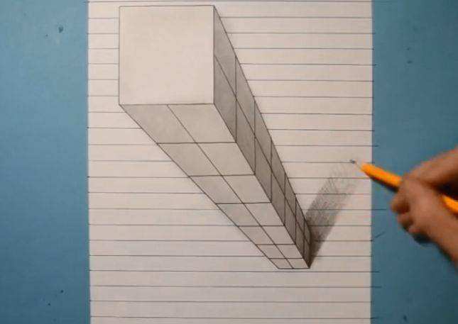 3d立体画制作过程视频(3d立体绘画教程视频简单的)