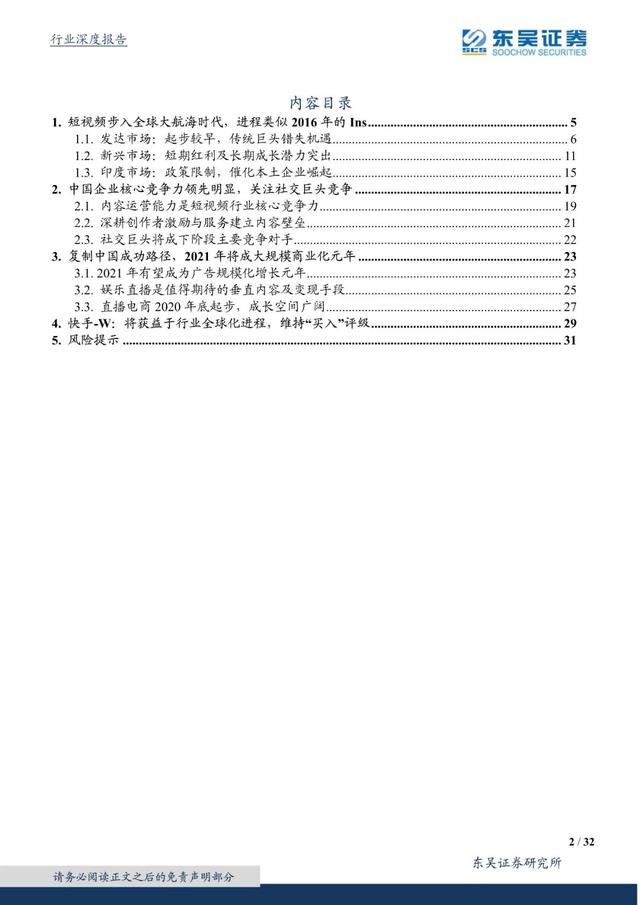 国外短视频研究