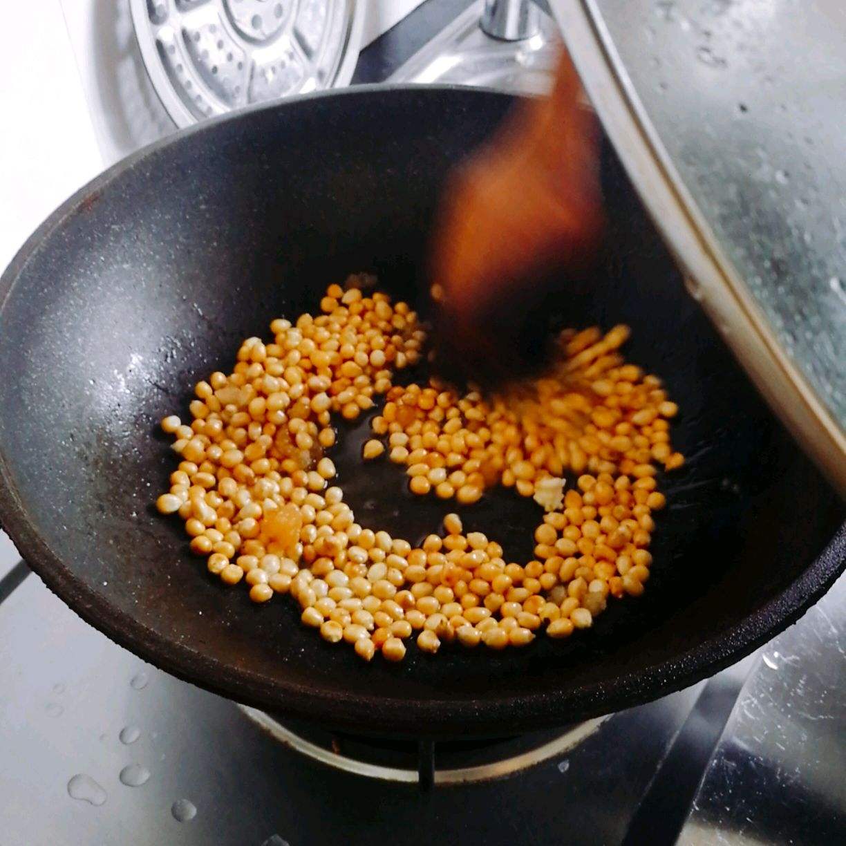 爆米花制作视频(三合一爆米花制作视频)