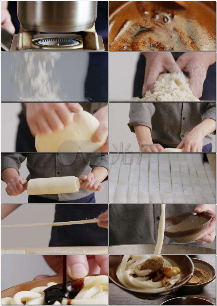 挂面制作方法视频(挂面的制作全过程视频)