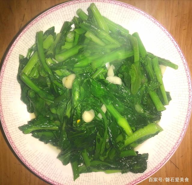 炒菜苔的做法视频(炒菜苔的做法视频播放)