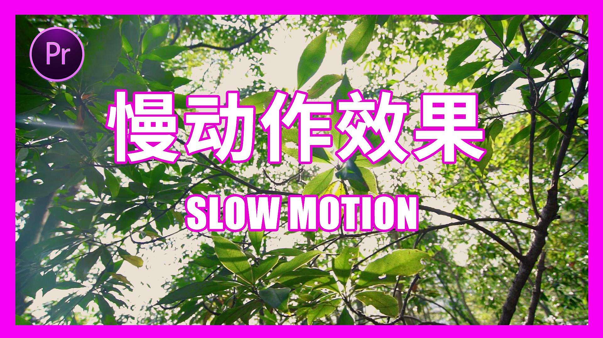 视频慢镜头如何制作(视频怎样制作成慢镜头)