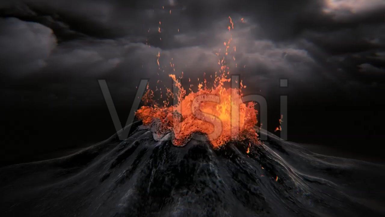 火山爆发短视频(火山爆发短视频素材)