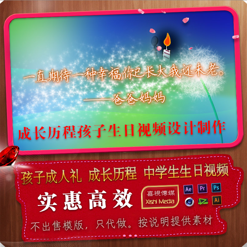 生日mv短视频制作(生日视频mv短片制作软件)
