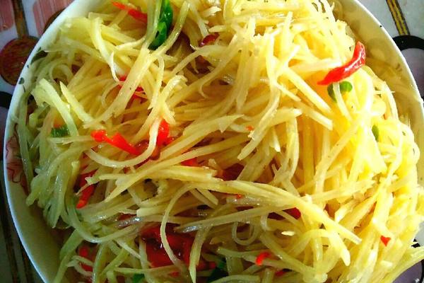 酸辣土豆丝的做法视频(正宗酸辣土豆丝的做法视频)