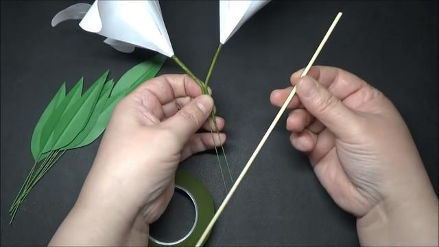 百合花的制作方法视频
