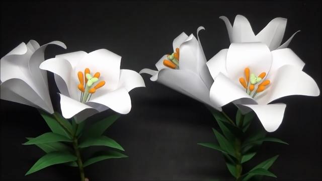 百合花的制作方法视频