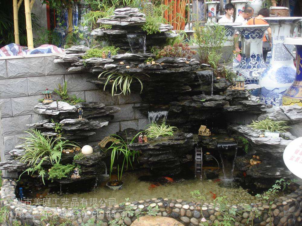 流水假山制作视频(假山怎么制作长流水)